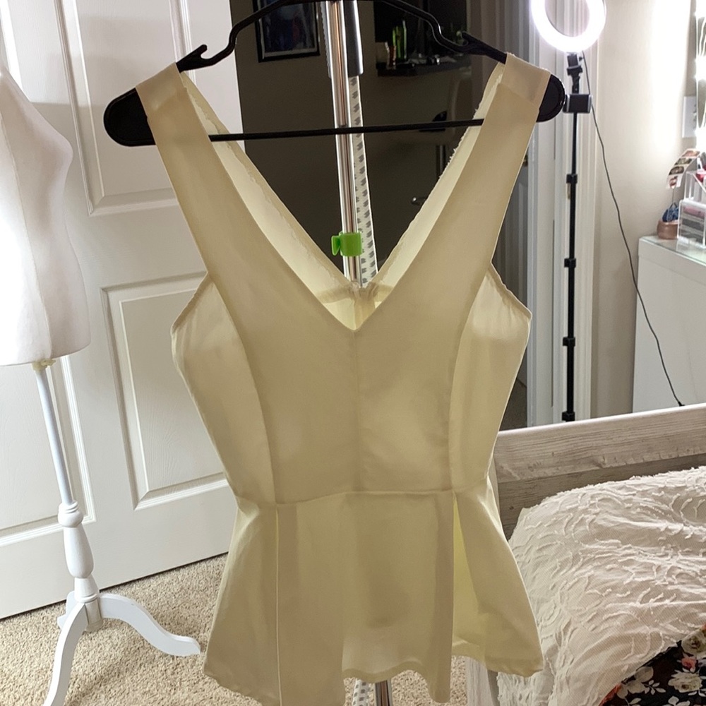 Gracie peplum tank